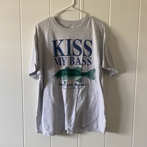 Kiss my bass t shirt